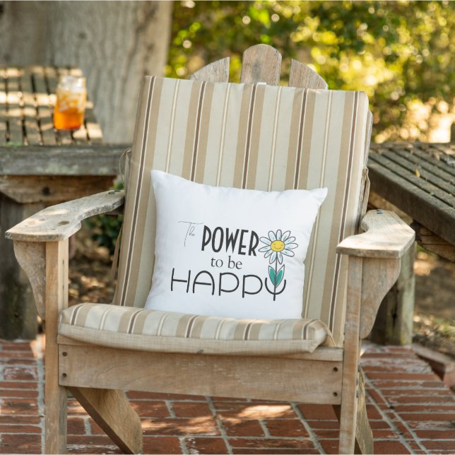 DAISY THEMA OUTDOOR GLÜCKLICH PILLOW KISSEN (Stuhl)