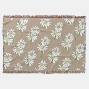 Daisy Throw Blanket Decke