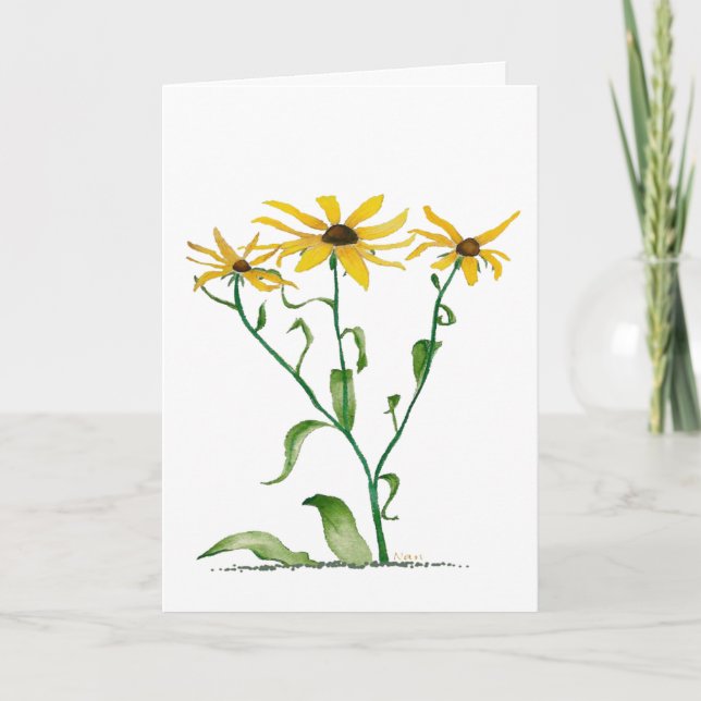 Daisy Trio Osterkarte Feiertagskarte (Vorderseite)