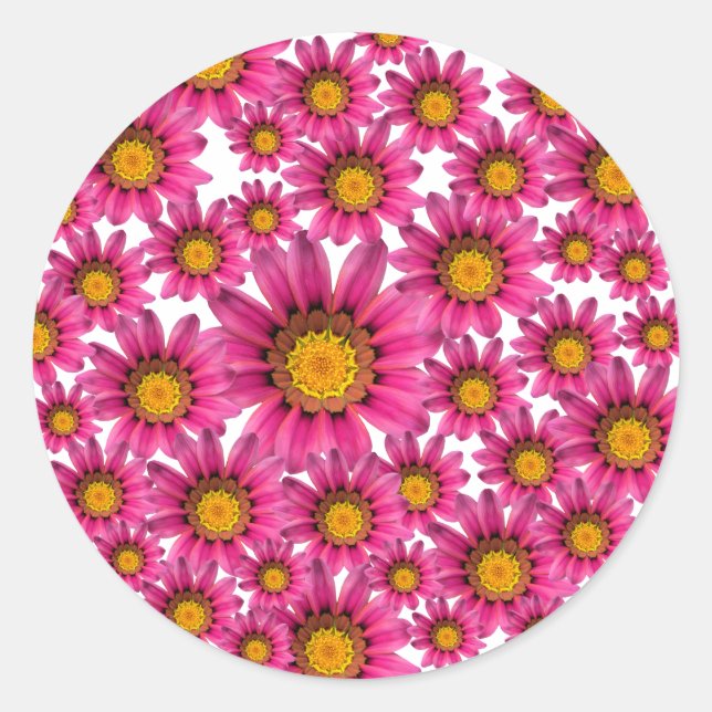 Daisy Umschlag Aufkleber Stickers (Vorderseite)