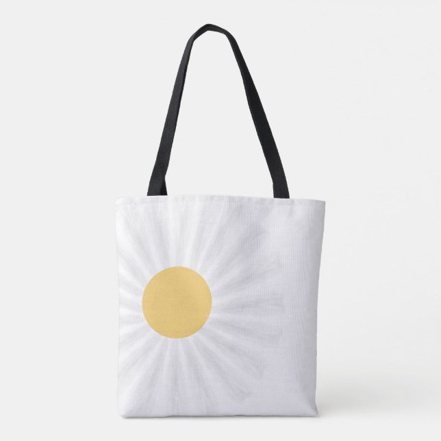Daisy Vibes Only-Tragetasche Tasche (Rückseite)