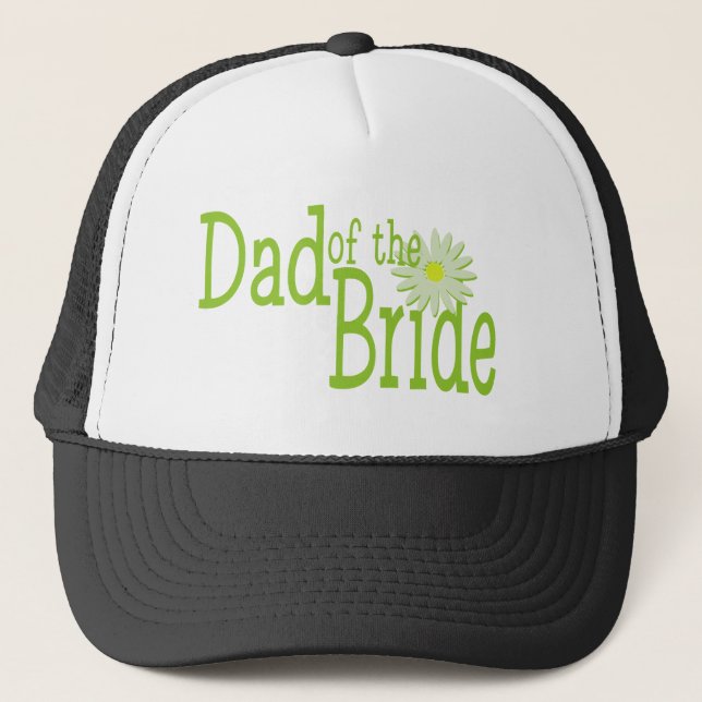Daisy Wedding/Vater von Bride Truckerkappe (Vorderseite)