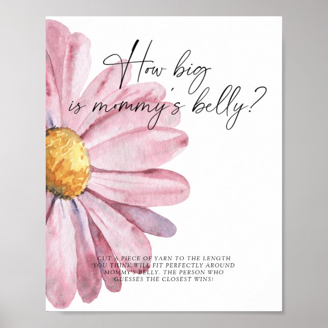 Daisy - Wie groß ist das Bauchspiel von Mama Poster (Vorne)