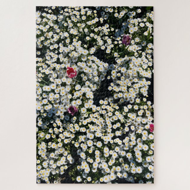 Daisy-Wiese-Puzzle (Vertikal)