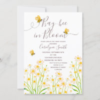 Daisy Wildblume Bay Bee in Bloom Baby Shower