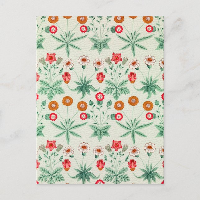 Daisy, William Morris Postkarte (Vorderseite)