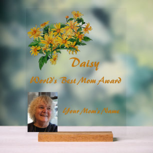 Daisy World's Best Mama Award Acrylschild