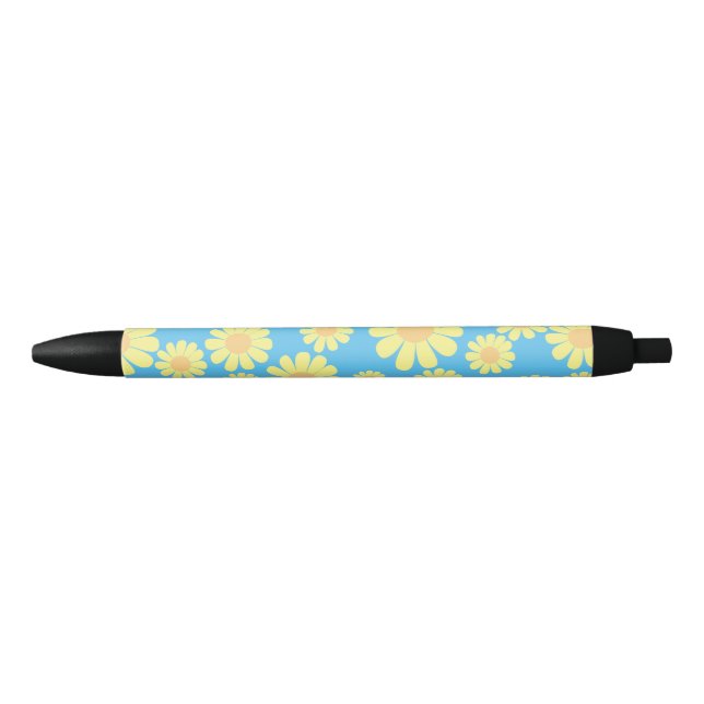 Daisy Yellow Blue Kugelschreiber (Vorderseite)