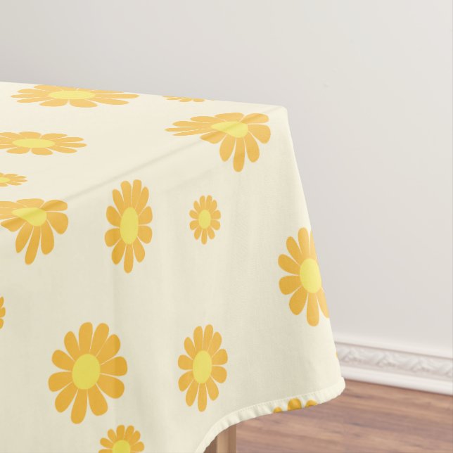 Daisy Yellow Tischdecke (Beispiel)
