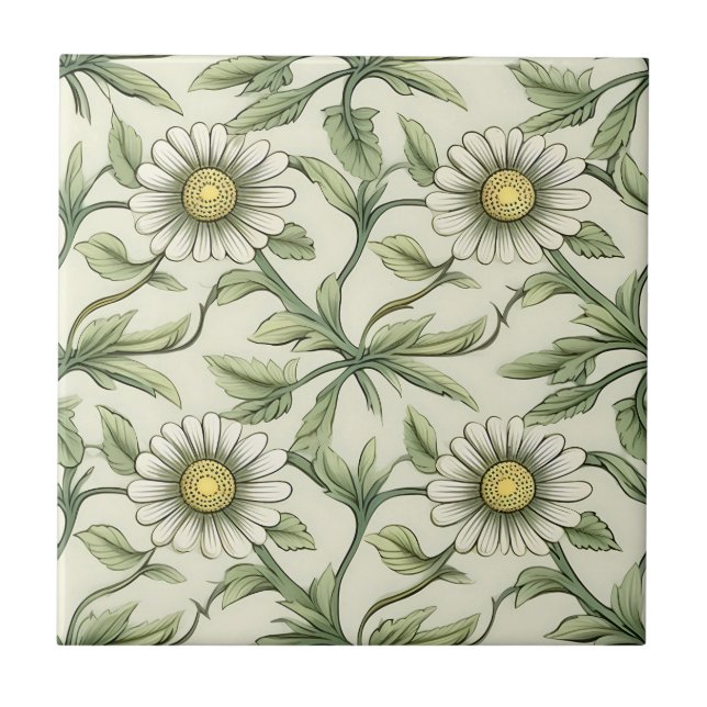 Daisychain-Keramikfliesen Fliese (Vorderseite)