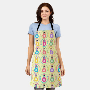 Daisyflower Matryoshka Schürze