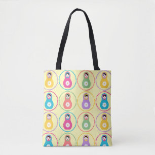 Daisyflower Matryoshka Tasche