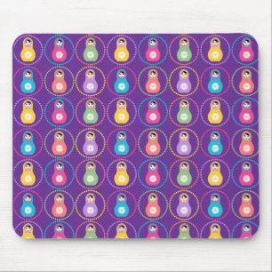 Daisyflower-Muster Mousepad