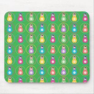 Daisyflower-Muster Mousepad