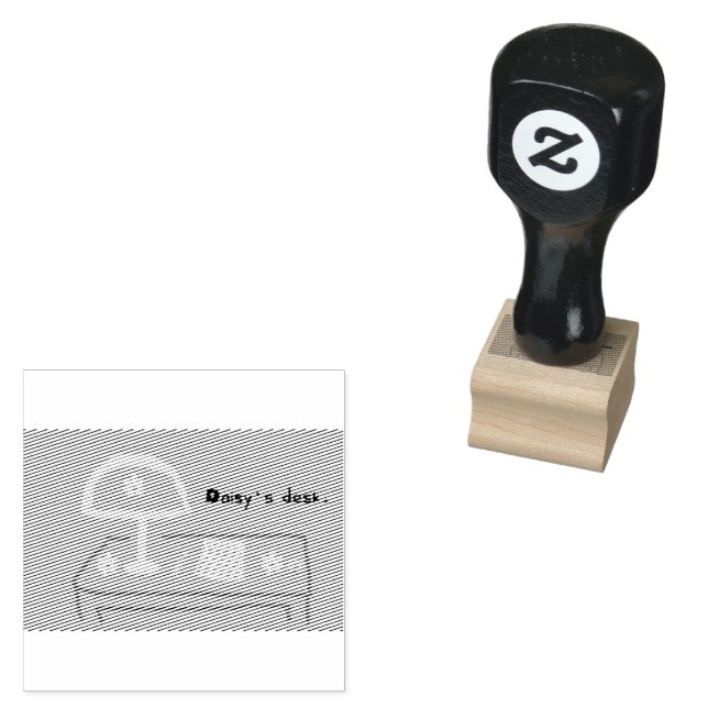 Daisy's Desk Gummistempel (Stempel)