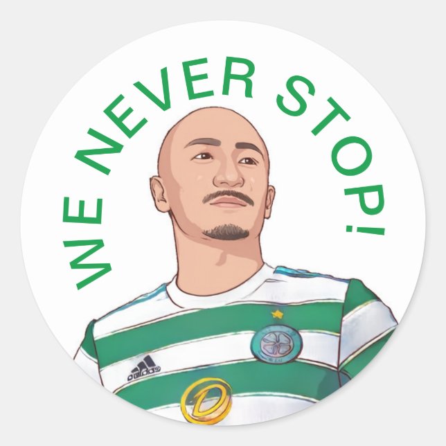 Daizen Maeda We Never Stop Sticker (Vorderseite)