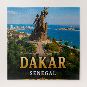 Dakar Atlantikküste und Afrikanisches Renaissance-