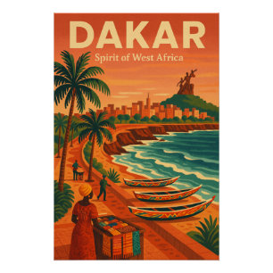 DAKAR – Geist Westafrikas Poster