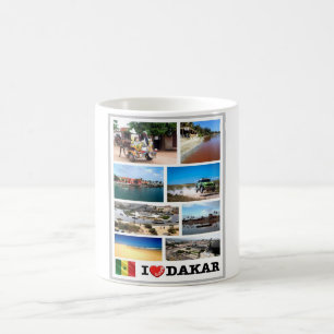 Dakar I Liebe - Senegal - Kaffeetasse