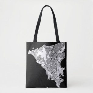 Dakar Senegal Karte Tasche