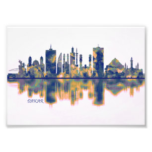 Dakar Skyline Fotodruck