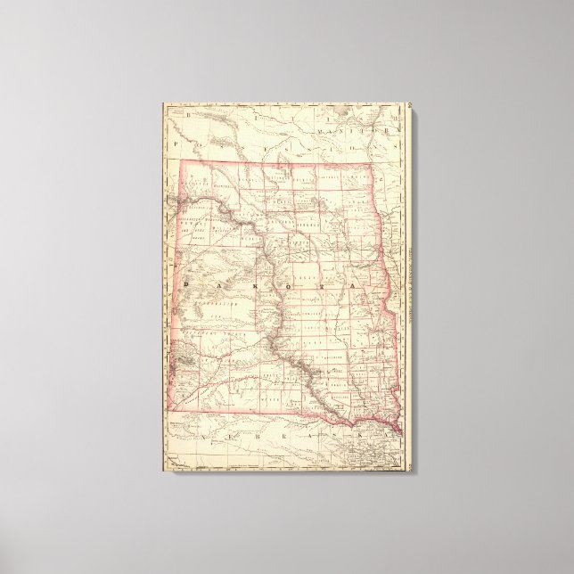 Dakota 3 leinwanddruck (Vorderseite)