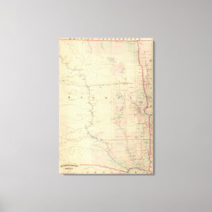 Dakota 4 leinwanddruck