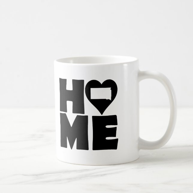 Dakota du Sud Accueil État de coeur Mug ou Mug Voy (Droite)