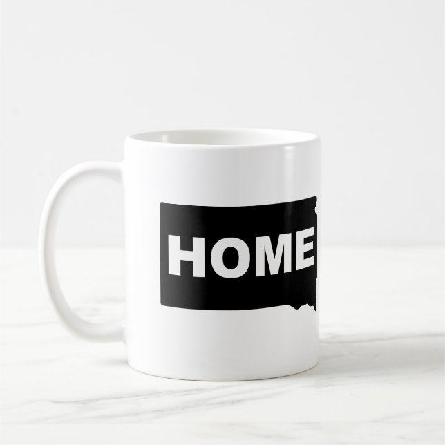 Dakota Du Sud Maison Éloigné De L'État Mug Voyage  (Gauche)