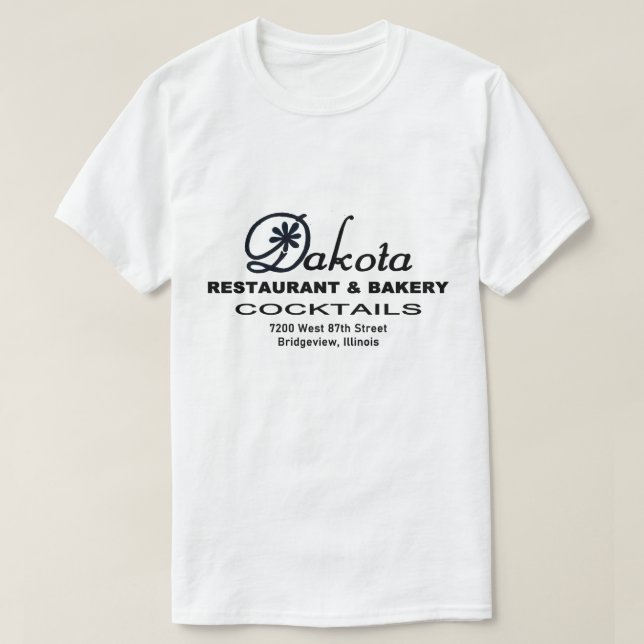Dakota Restaurant & Bäckerei, Bridgeview, IL T-Shirt (Design vorne)