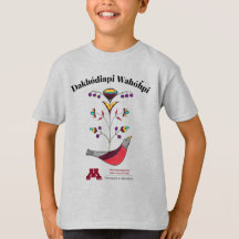 Dakota-Sprach-Nest-T-Shirt für Kinder