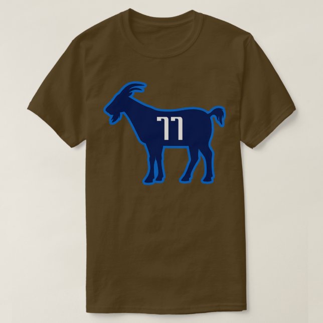 DAL GOAT 77 Light Blue T-Shirt (Design vorne)