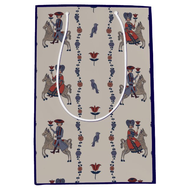 Dala B - Papiertasche Mittlere Geschenktüte (Vorderseite)