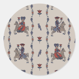 Dala B - Rundkleber für Stationery Runder Aufkleber