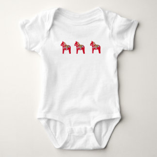 Dala Horse Baby Clothes Baby Strampler