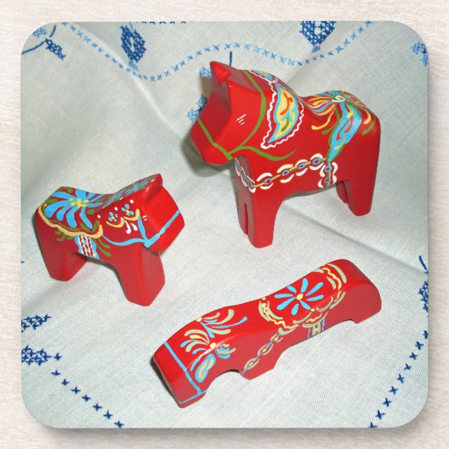 Dala Horse Collection Untersetzer (Vorderseite)