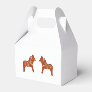 Dala Horse Gastgeschenk Box Geschenkschachtel