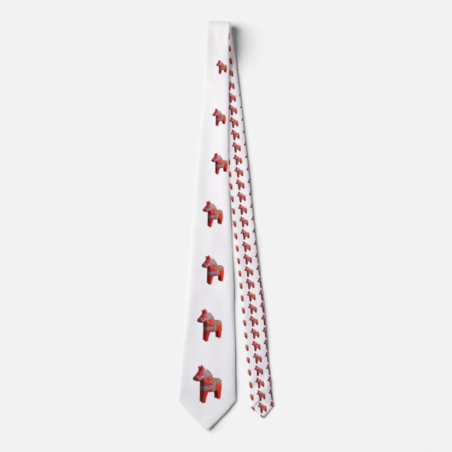 Dala Horse Krawatte (Vorderseite)