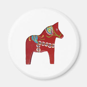 Dala Horse Magnet