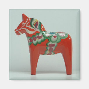 DALA HORSE-Magnet (rot) Magnet