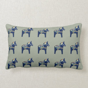 Dala Horse Pillow Lendenkissen