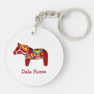 Dala Horse Schlüsselanhänger