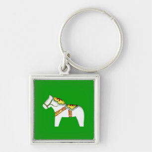 Dala Horse Schlüsselanhänger