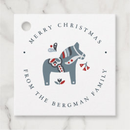 Dala Horse Skandinavien Folklore Weihnachten Geschenkanhänger