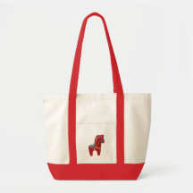 Dala Horse Tote Bag