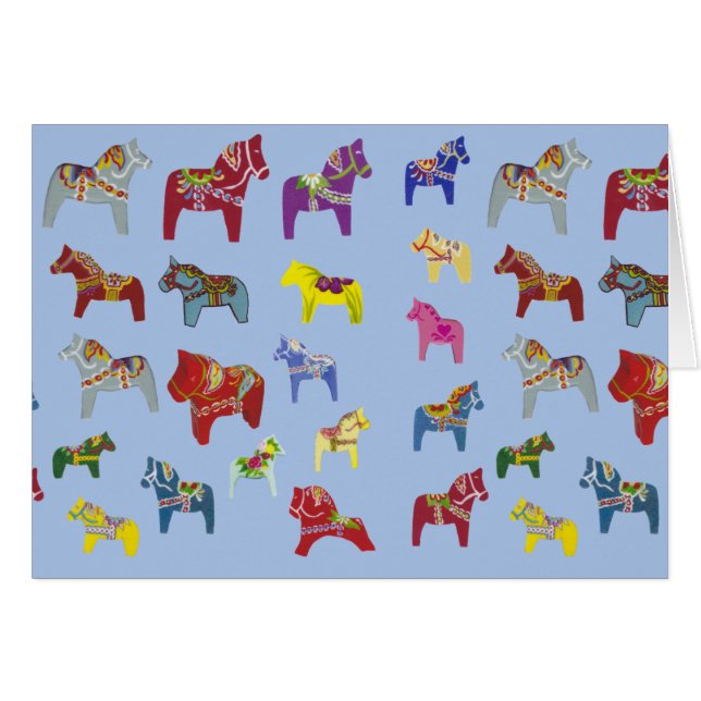 Dala Horses (Vorderseite (Horizontal))