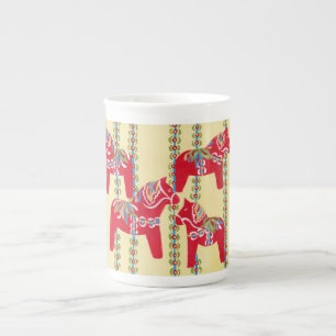 Dala Horses Prozellantasse