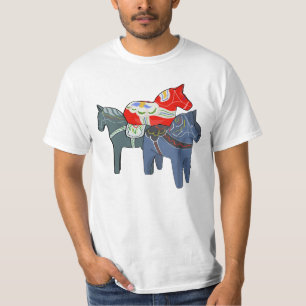 Dala Horses T-Shirt