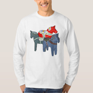 Dala Horses T-Shirt