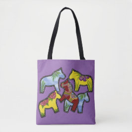 Dala Horses Tote Bag Tasche